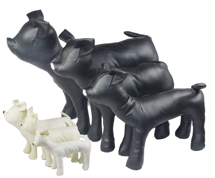 Leather chihuahua Dog Mannequins