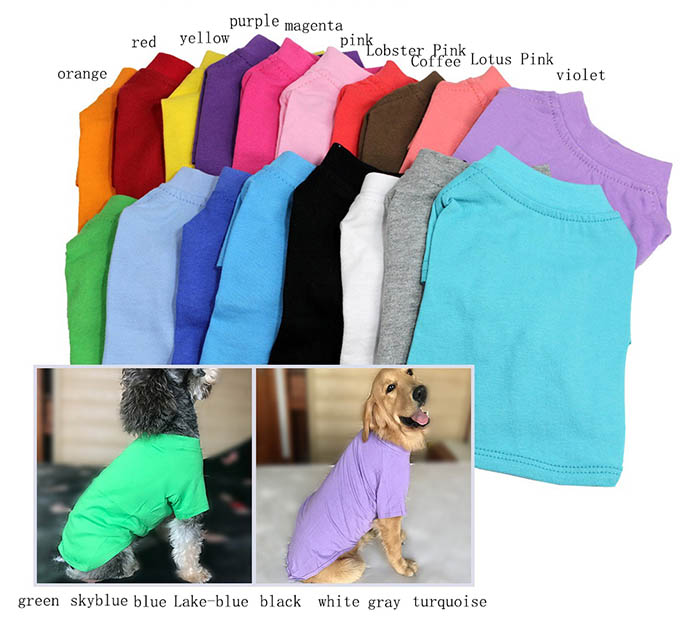Blank T-shirts 18 Color-2